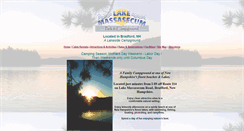 Desktop Screenshot of lakemassasecumcampground.com